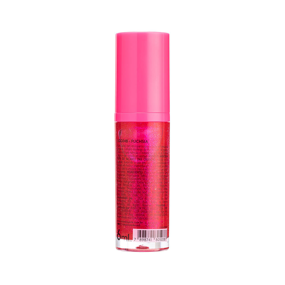 Gloss Glitter Electric Glaze  Ruby Kisses