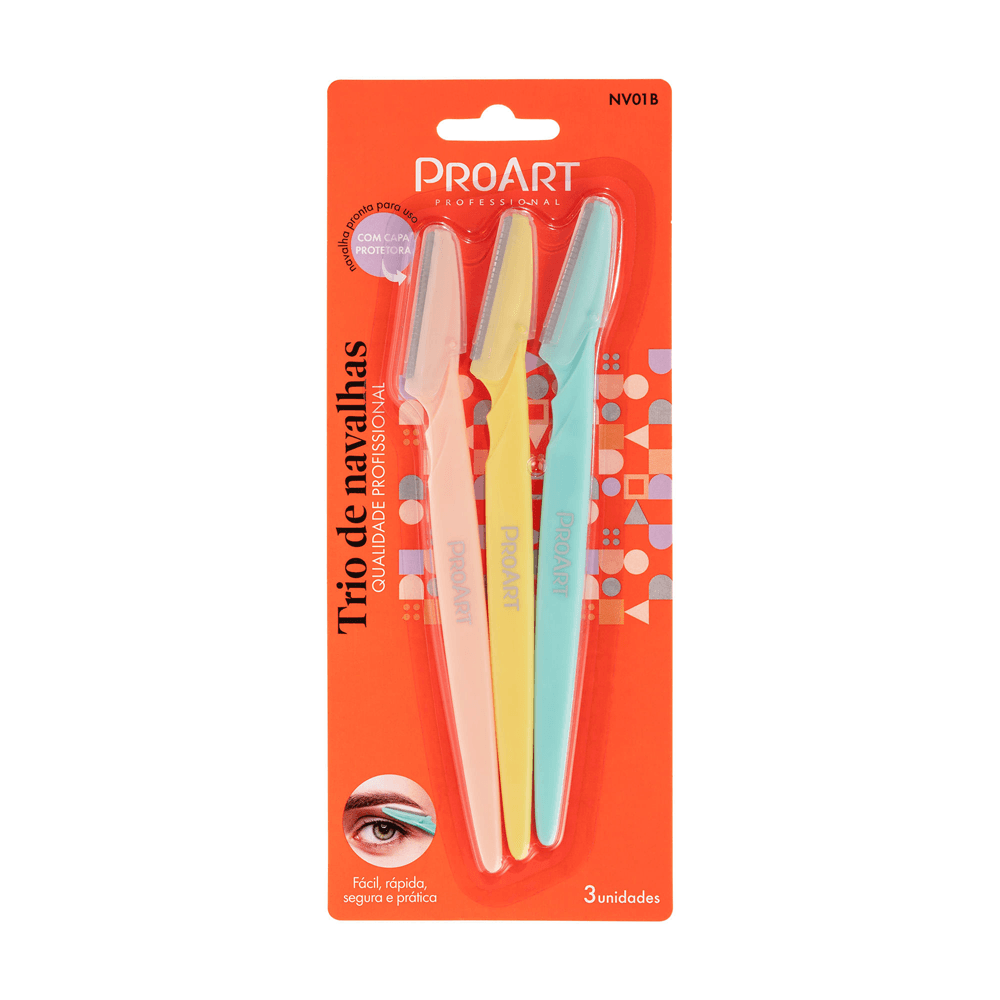 Trio De Navalhas Multiuso Proart