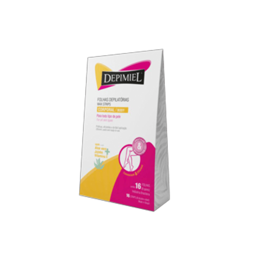Folhas para Depilação Corporal Depimiel 16 Folhas