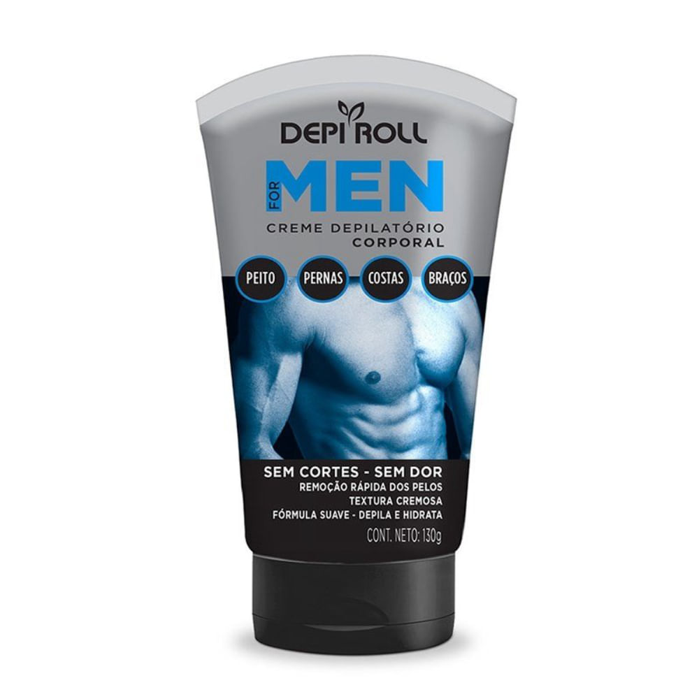 Creme Depilatório Depiroll For Men 130g