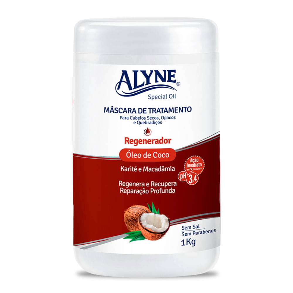 Máscara De Tratamento Alyne Regenerador 1kg