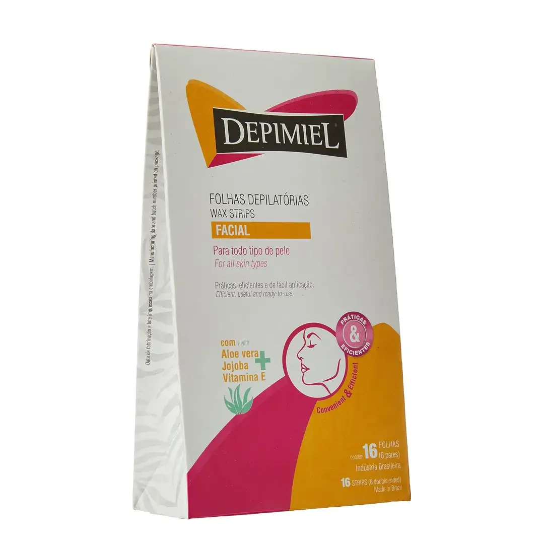 Folhas para Depilação Facial Depimiel 16 Folhas