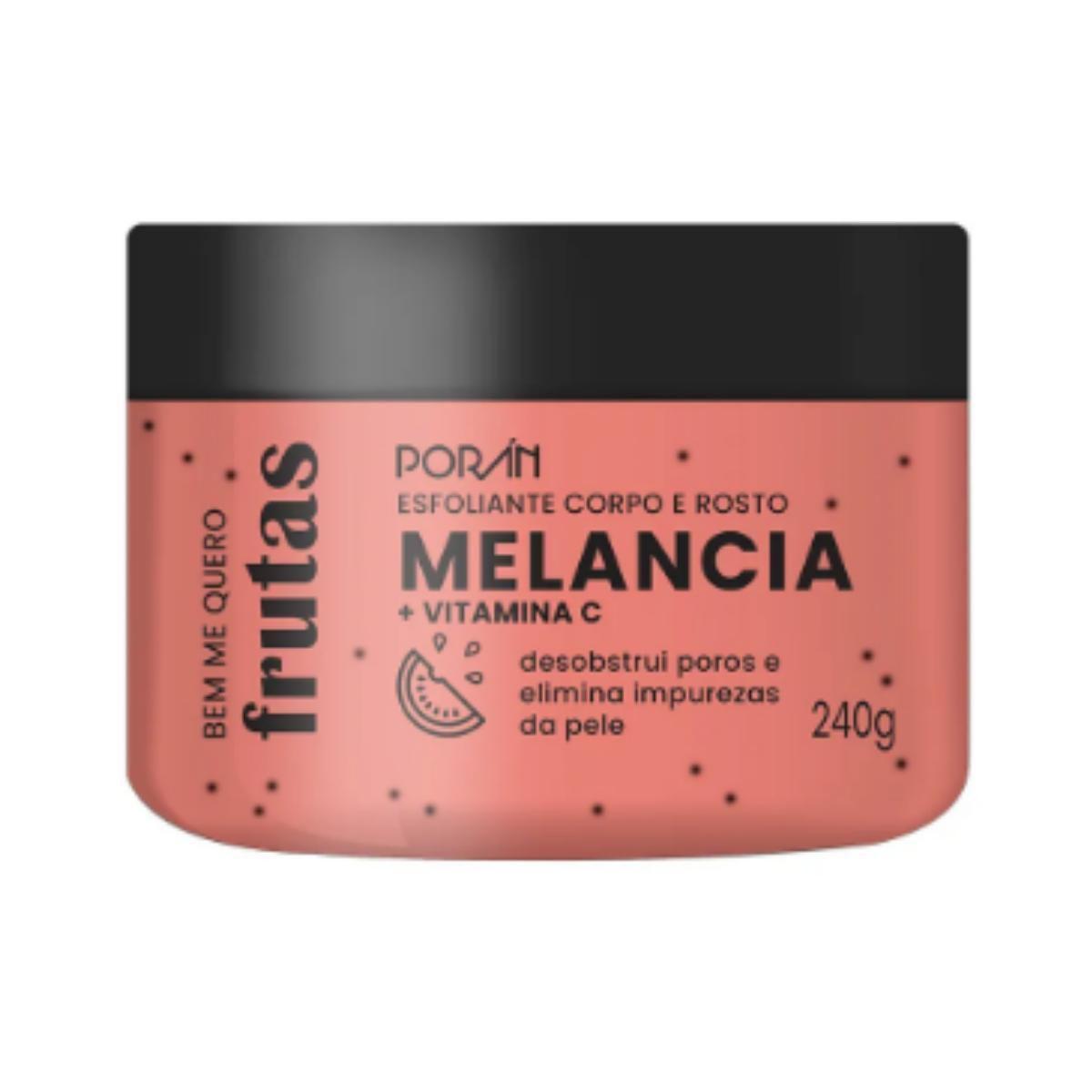 Esfoliante Corpo E Rosto Poran 240G Melancia Pr200