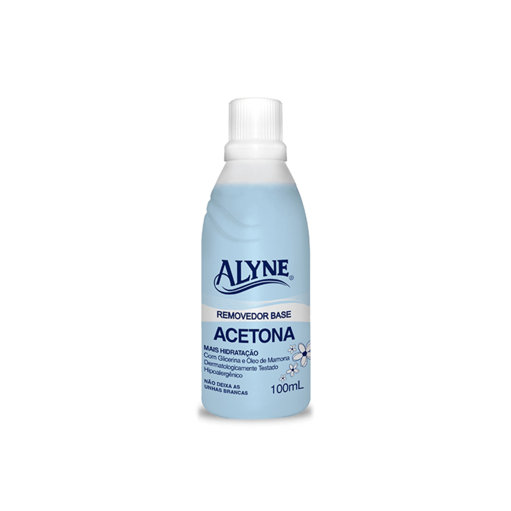 Removedor Com Acetona Alyne Blue 100 Ml