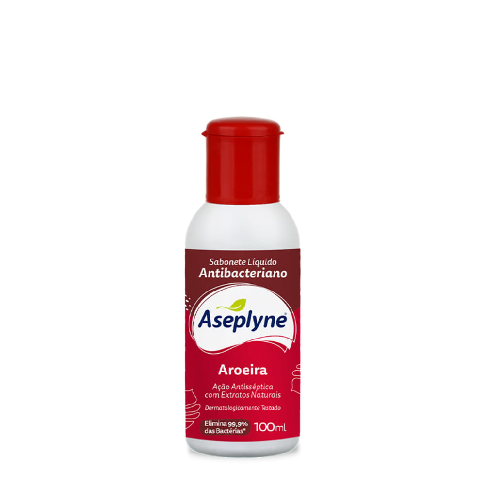 Sabonete Líquido Aseplyne Anti-Septico Aroeira 100ml