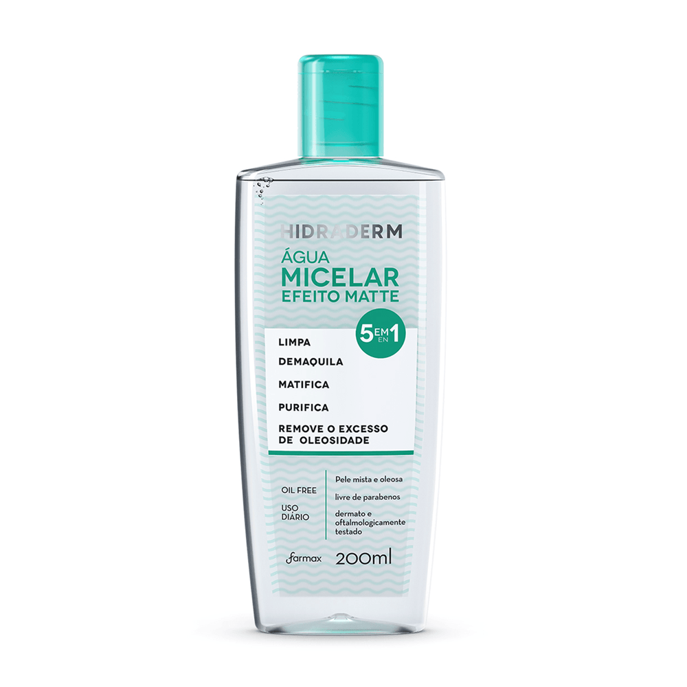 Água Micelar Hidraderm Matte 200ml
