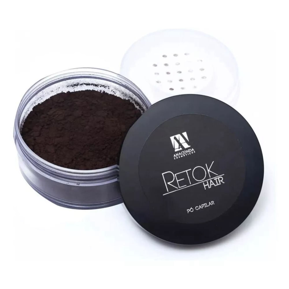 Anaconda Retok Hair Pó Capilar Castanho 10g