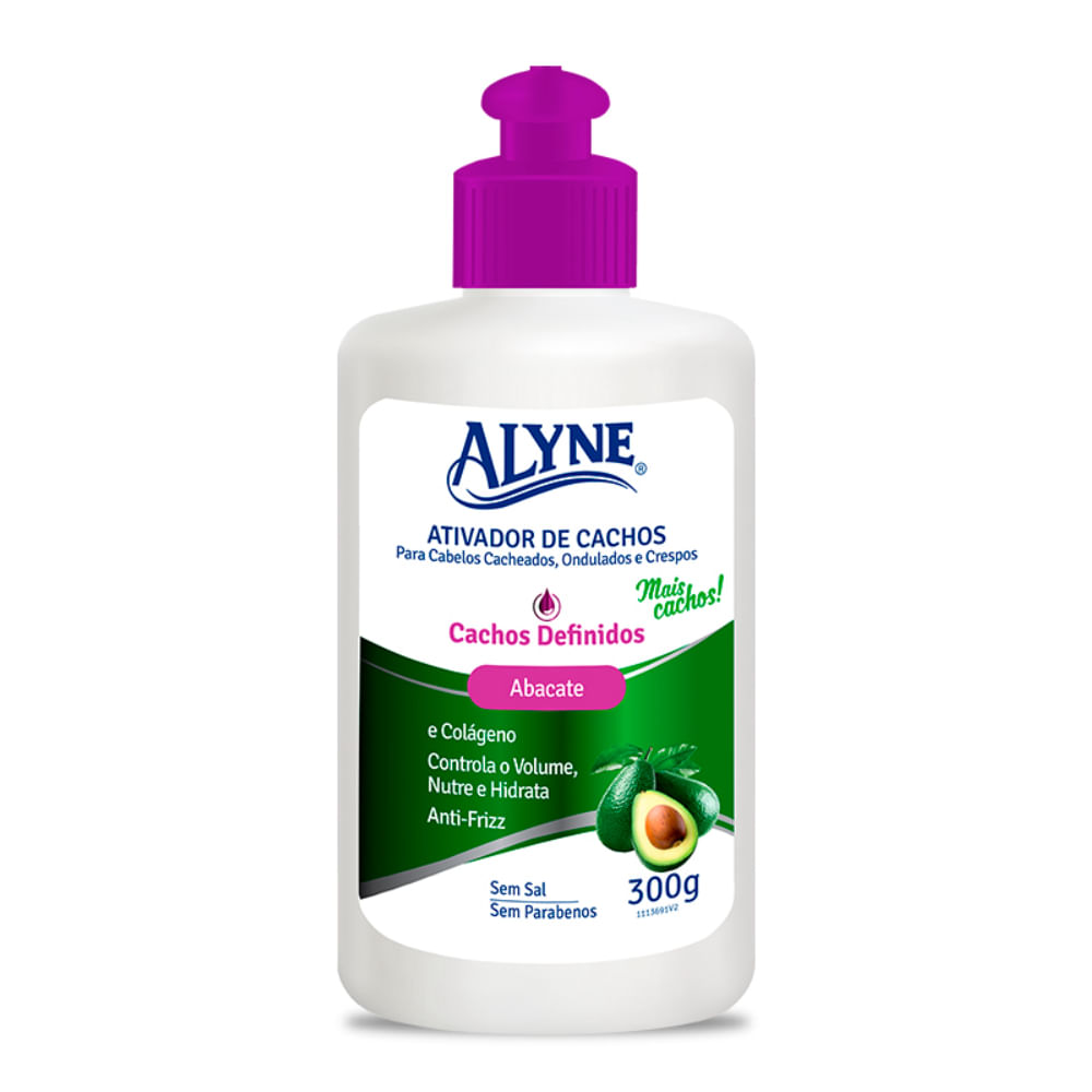 Creme de Pentear Ativador Cachos Alyne Def 300g