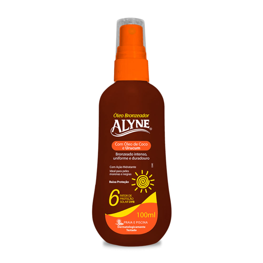 Bronzeador Alyne Fps6 100ml