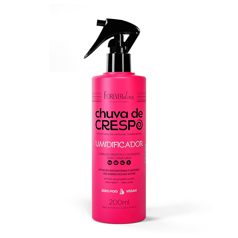 Umidificador Chuva de Crespo Forever Liss 200ml