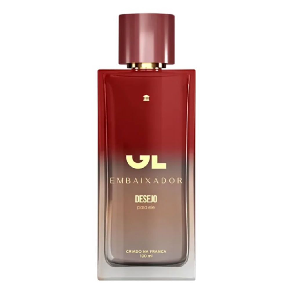 Perfume Masculino Desejo GL Embaixador Deo Colônia 100ml