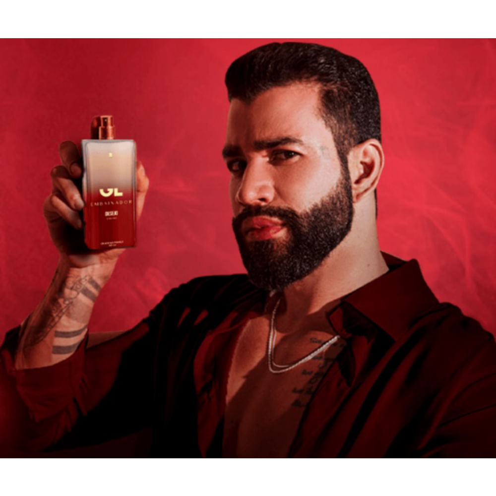 Perfume Masculino Desejo GL Embaixador Deo Colônia 100ml