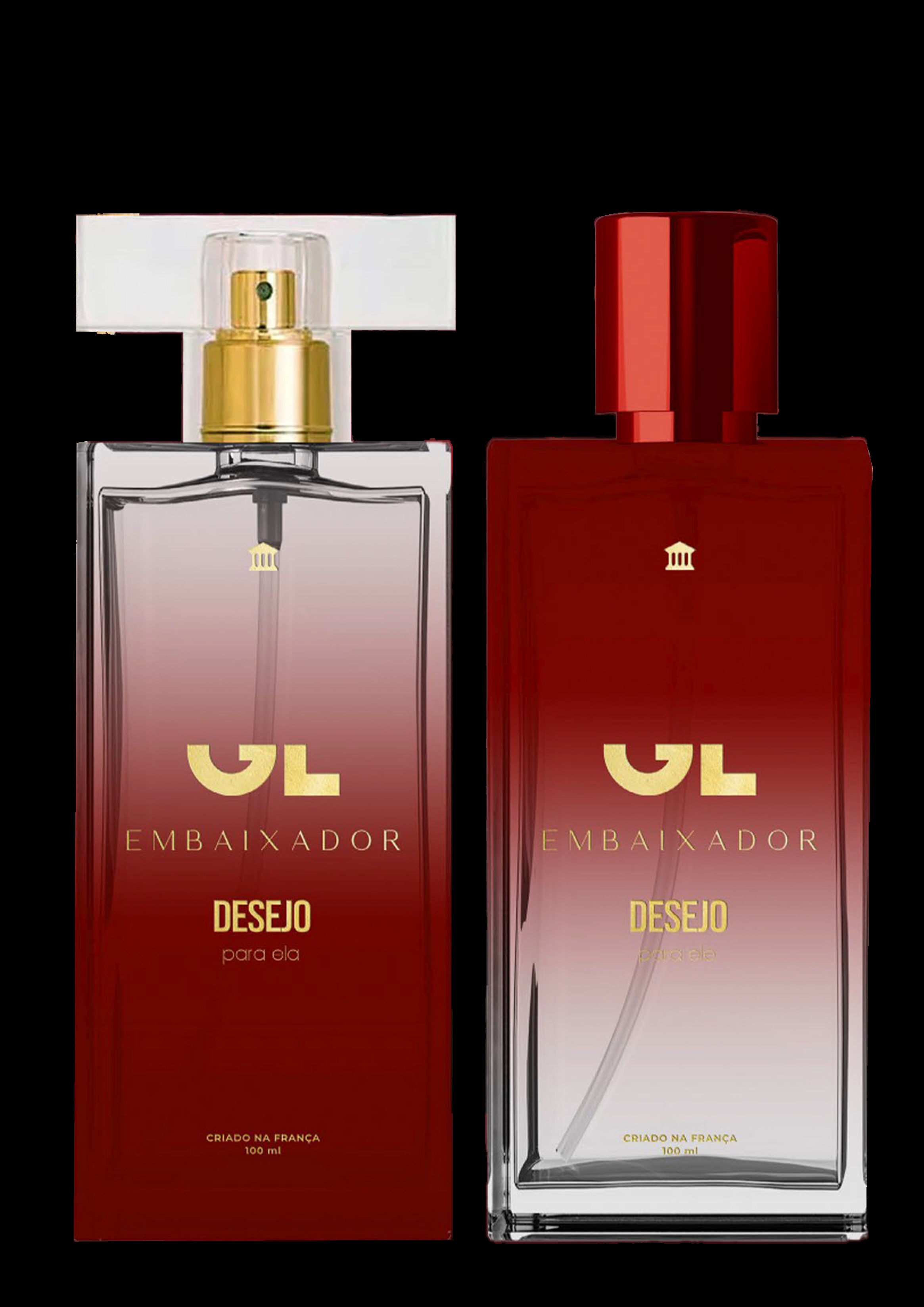 Perfume Masculino Desejo GL Embaixador Deo Colônia 100ml