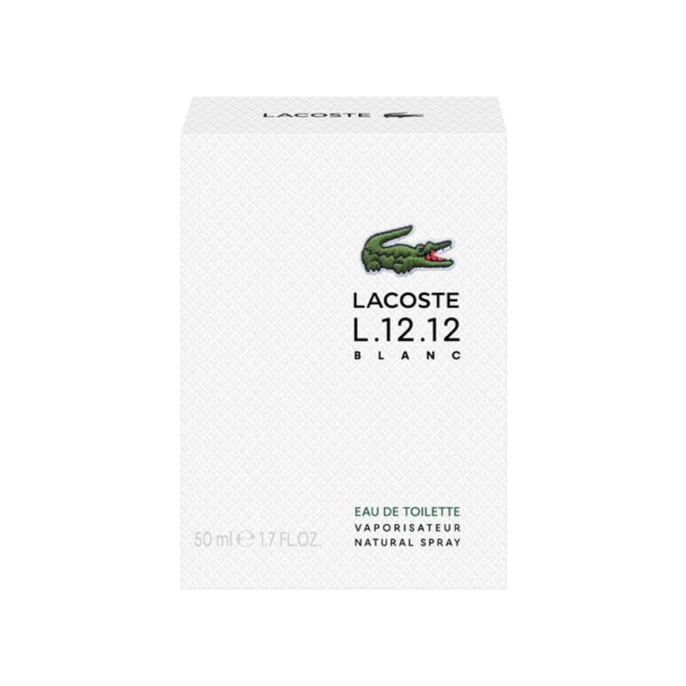 Perfume Masculino Lacoste L.12.12 Blanc Eau de Toilette 50ml