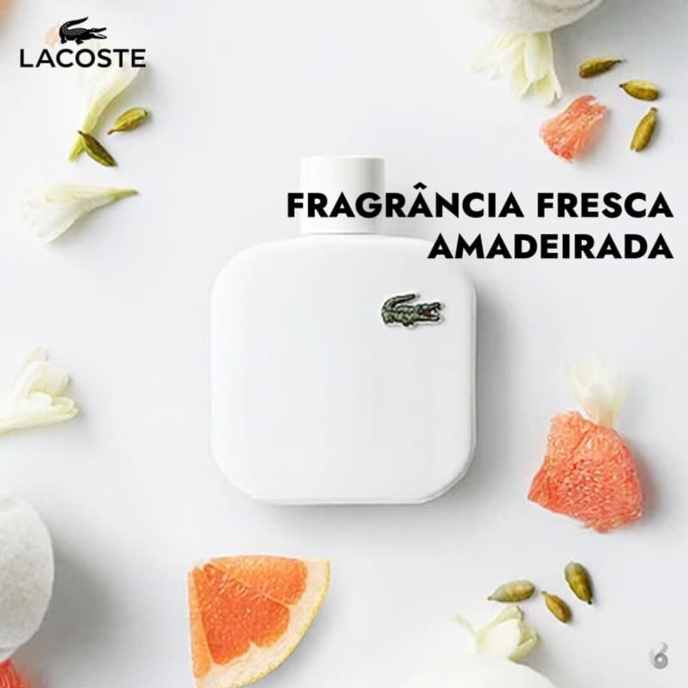 Perfume Masculino Lacoste L.12.12 Blanc Eau de Toilette 175ml