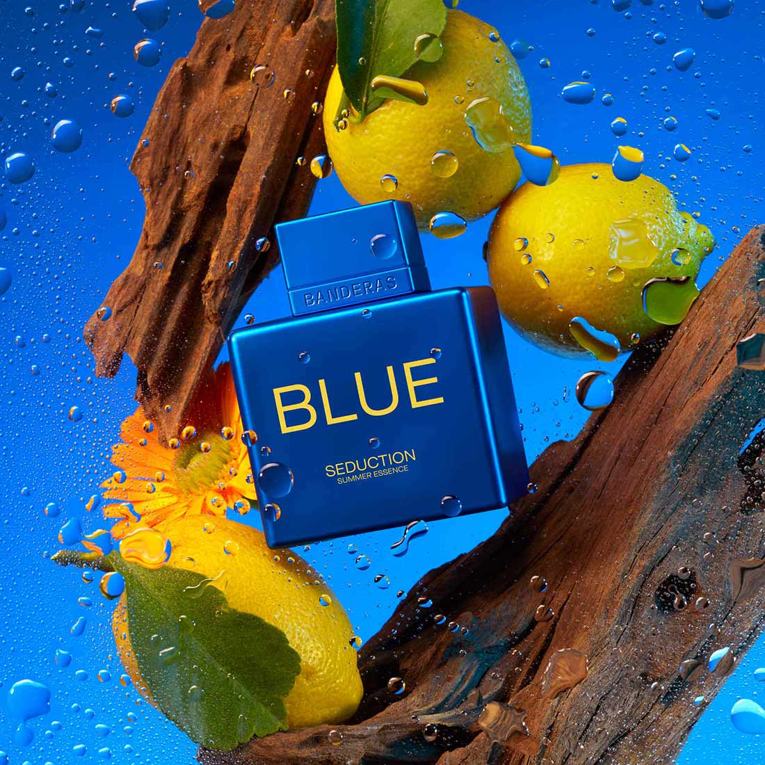Perfume Masculino Banderas Blue Seduction Summer Essence Eau de Toilette 100ml