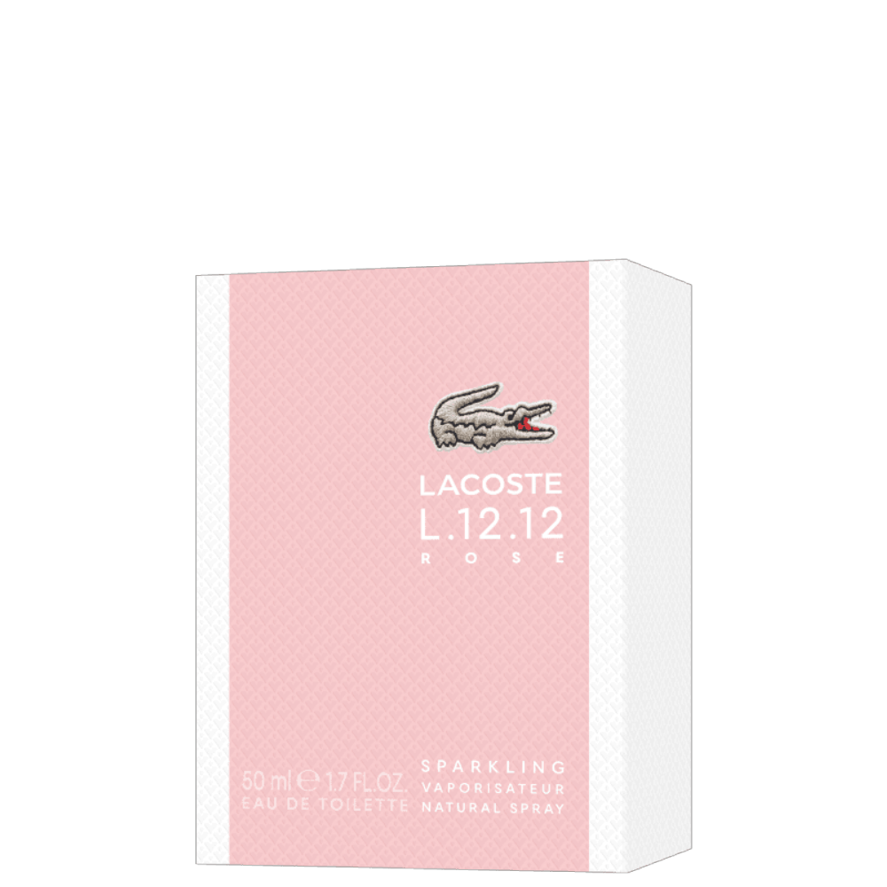 Perfume Feminino Lacoste L.12.12 Rose Sparkling Eau de Toilette 50ml
