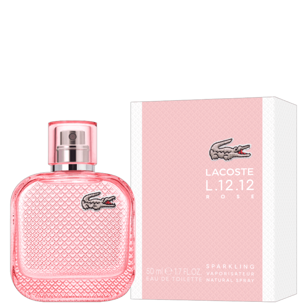Perfume Feminino Lacoste L.12.12 Rose Sparkling Eau de Toilette 50ml