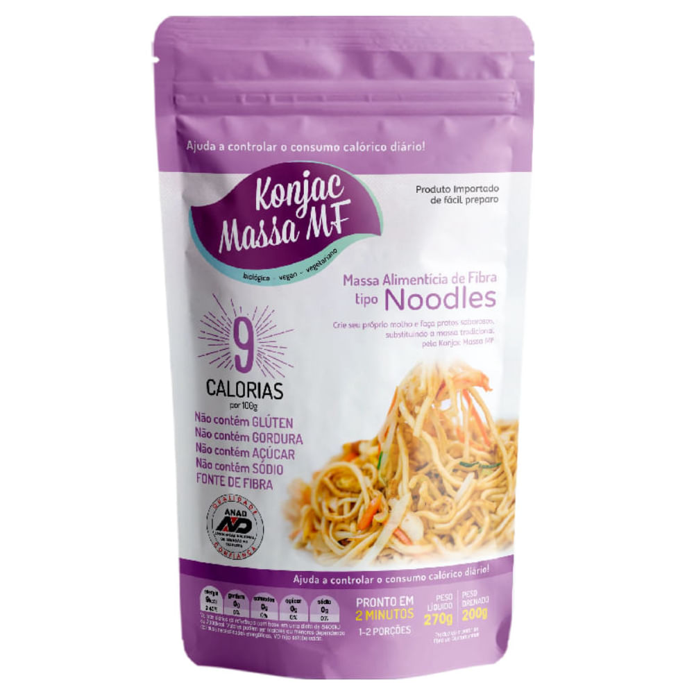 Massa Tipo Noodles Konjac 270g