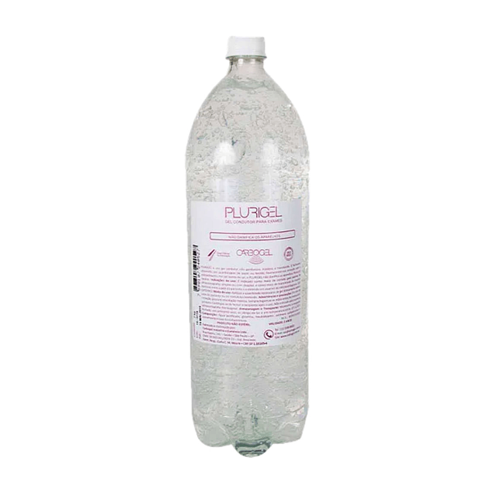Gel Condutor Para Ultrassom Plurigel Carbogel 1kg
