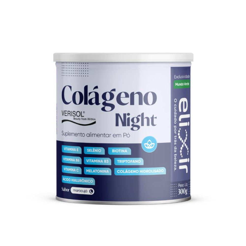 Colágeno Night Mundo Verde Elixir 300g