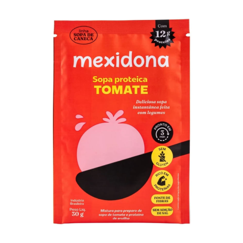 Sopa Proteica de Tomate Mexidona 30g