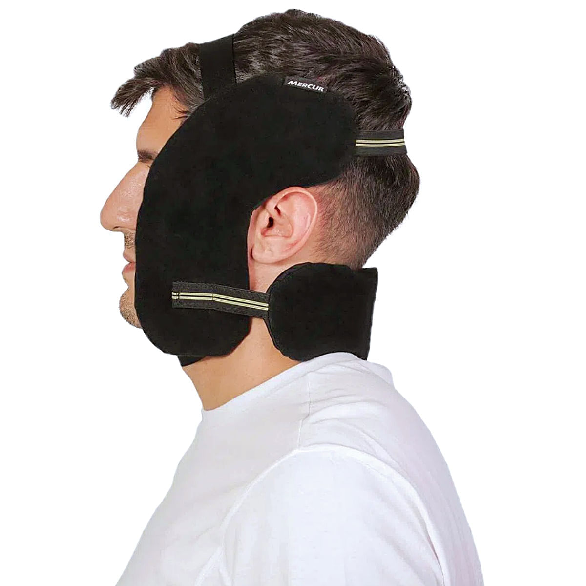Suporte Com Bolsa Térmica Gel Mercur Para Tratamento Orofacial E Dtm