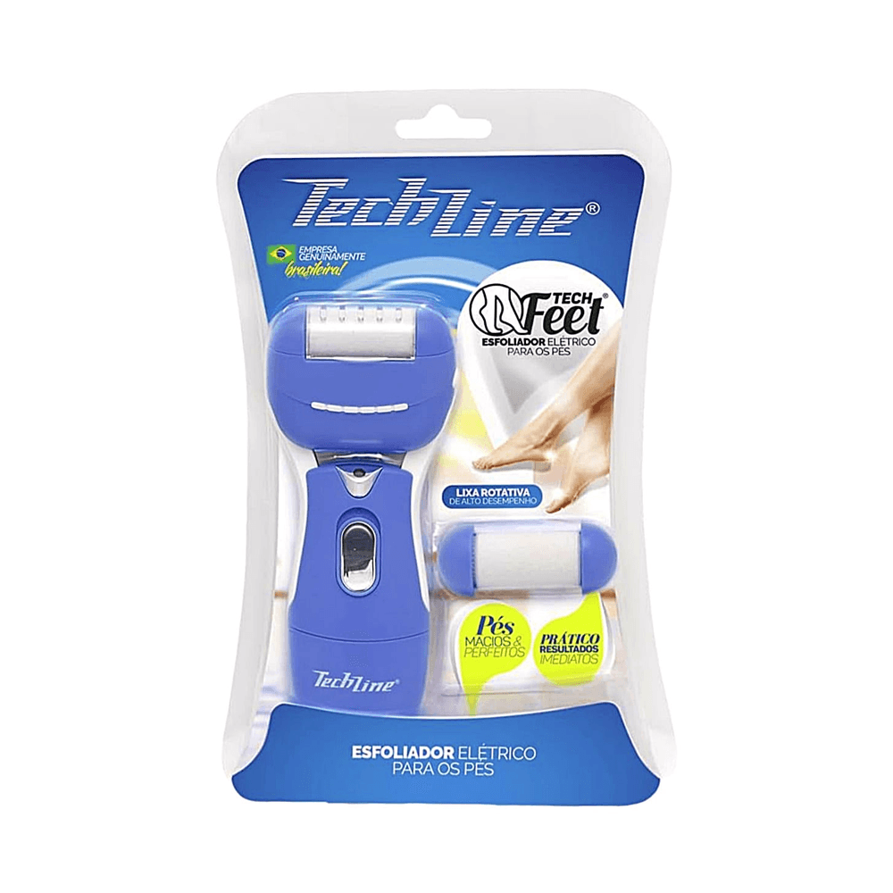 Esfoliador Elétrico para Pés Tech Feet - Techline
