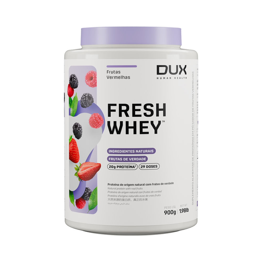 Freshwhey™ Frutas Vermelhas - Pote 900g