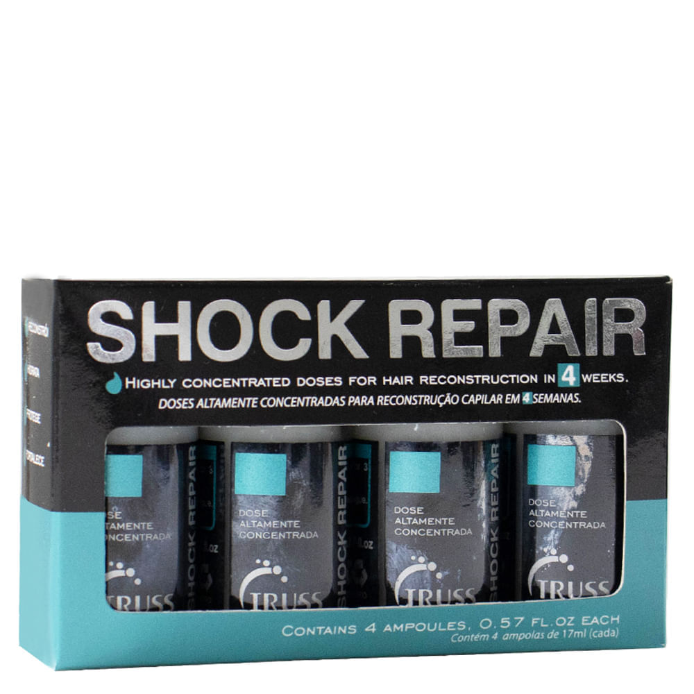 Caixa de Ampola para Reparação Truss Shock Repair 4 x 17 ml