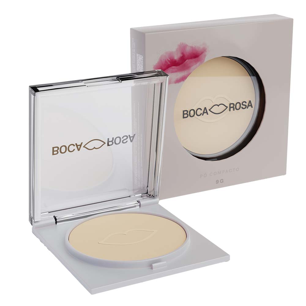 Pó Compacto Boca Rosa BR01