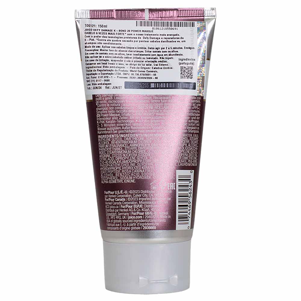 Máscara Joico Defy Damage Kbond20 Power 150ml