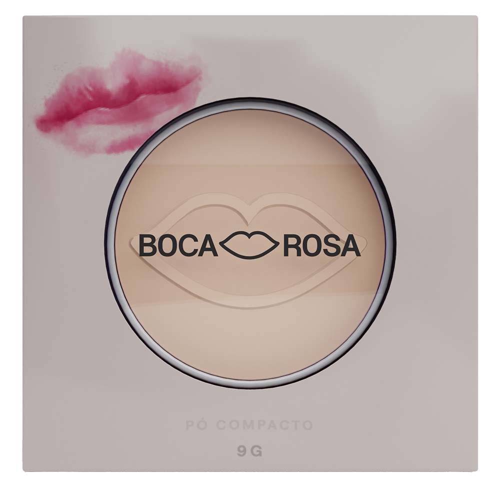 Pó Compacto Boca Rosa BR02
