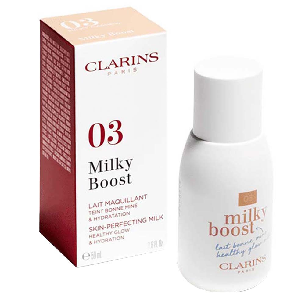Base Líquida Clarins Edição Limitada - Milky Boost 04 - Auburn