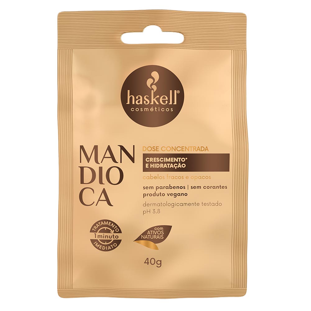 Haskell Dose Concentrada Mandioca Máscara 40g