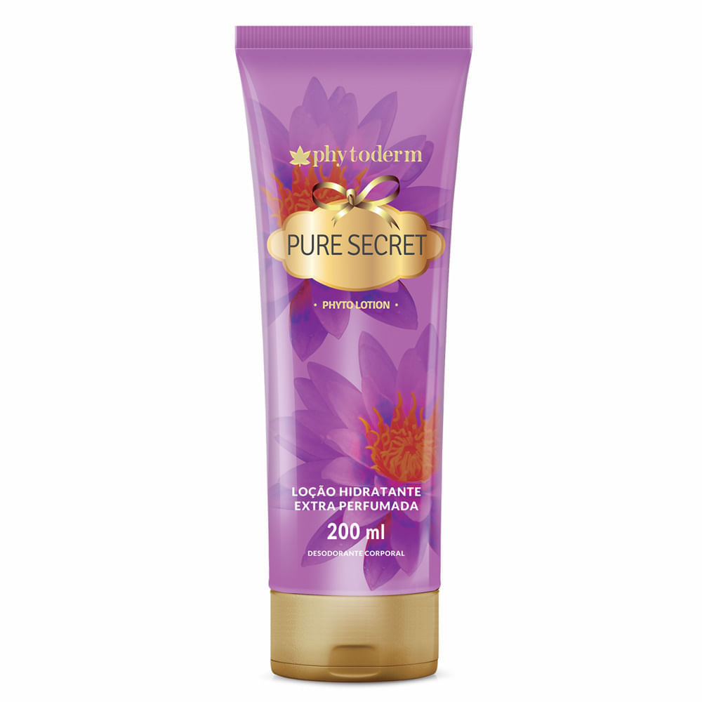 Pure Secret Phyto Lotion Phytoderm Hidratante Corporal 200ml