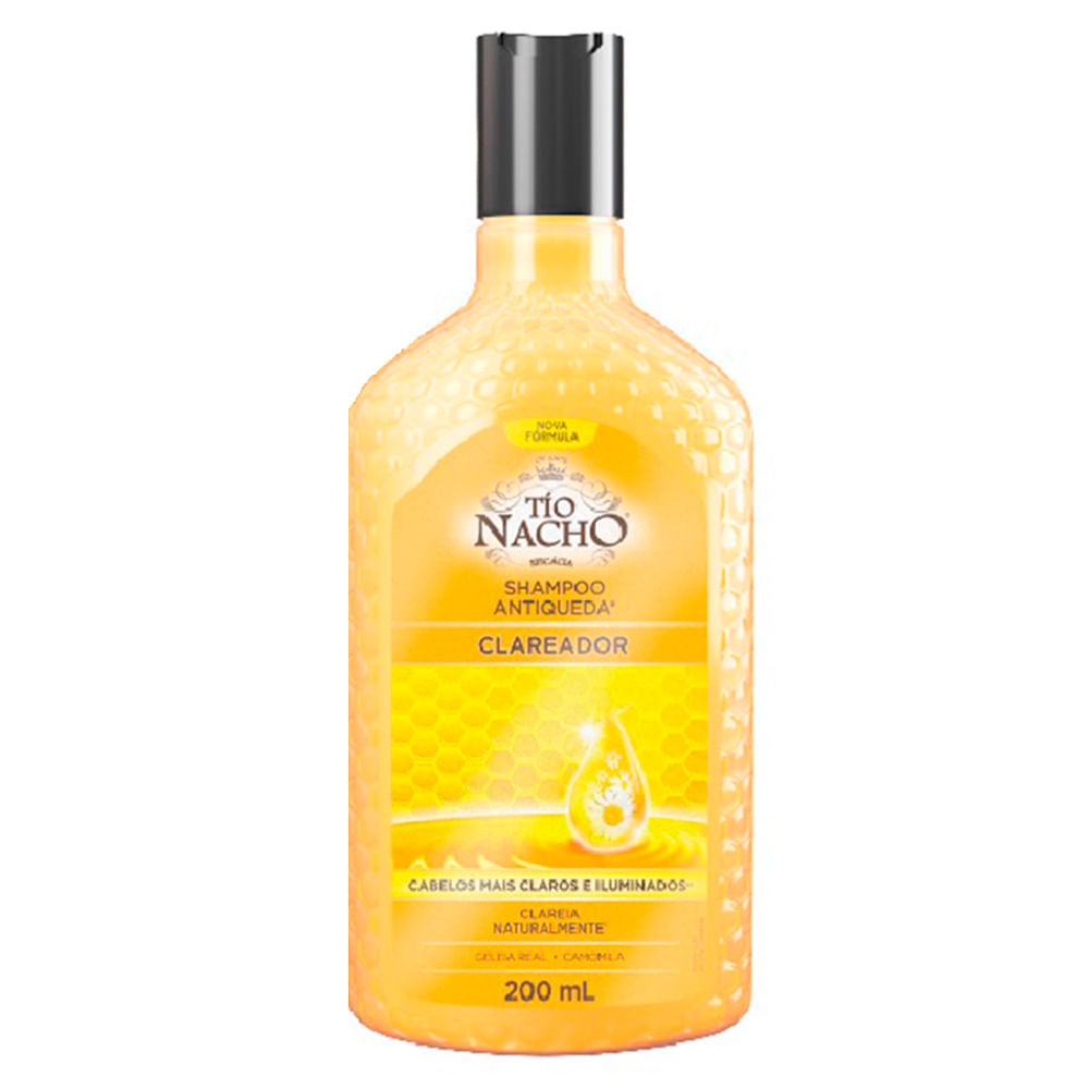 Tio Nacho Shampoo Antiqueda Clareador Shampoo 200ml