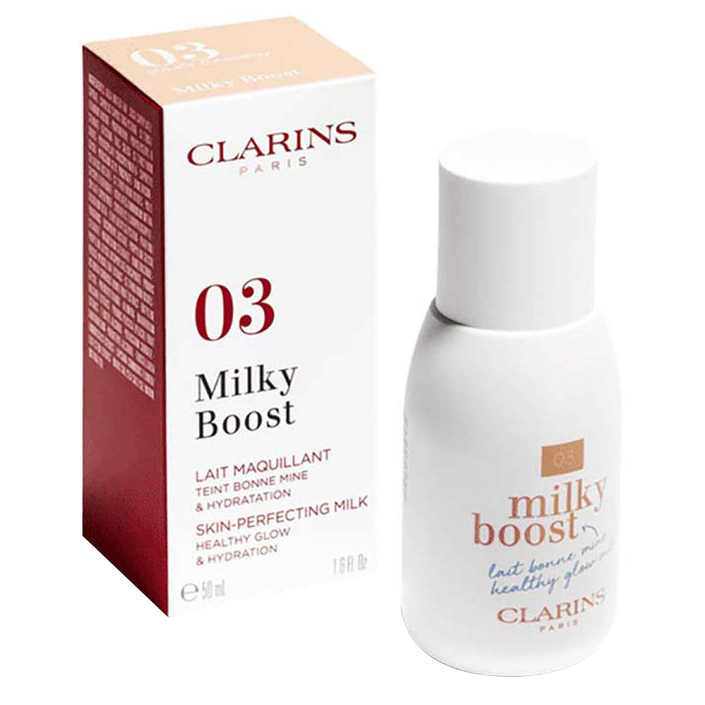 Base Líquida Clarins Edição Limitada - Milky Boost 05 - Sandalwood