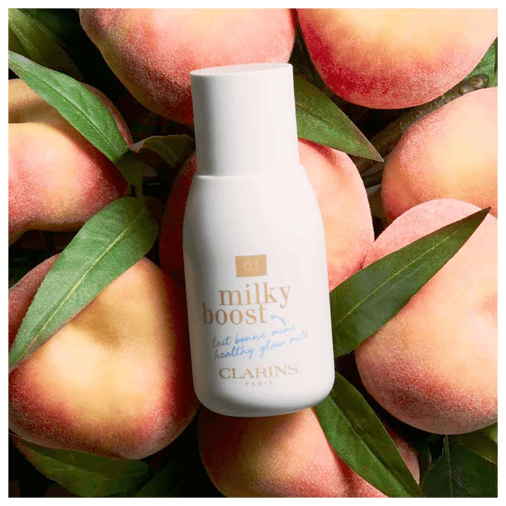 Base Líquida Clarins Edição Limitada - Milky Boost 05 - Sandalwood