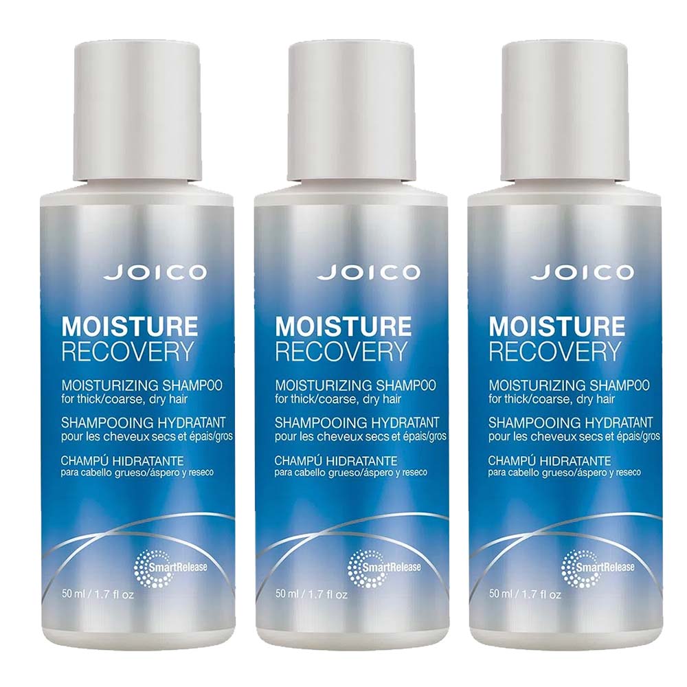 Joico Moisture Recovery Hidratante Kit Travel Size 3 Shampoos