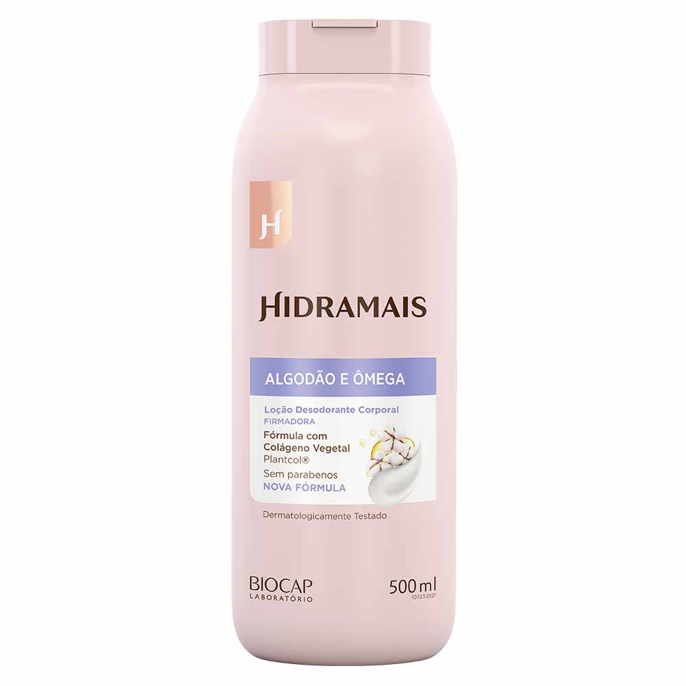 Hidratante Corporal Hidramais Algodão E Omega 500ml