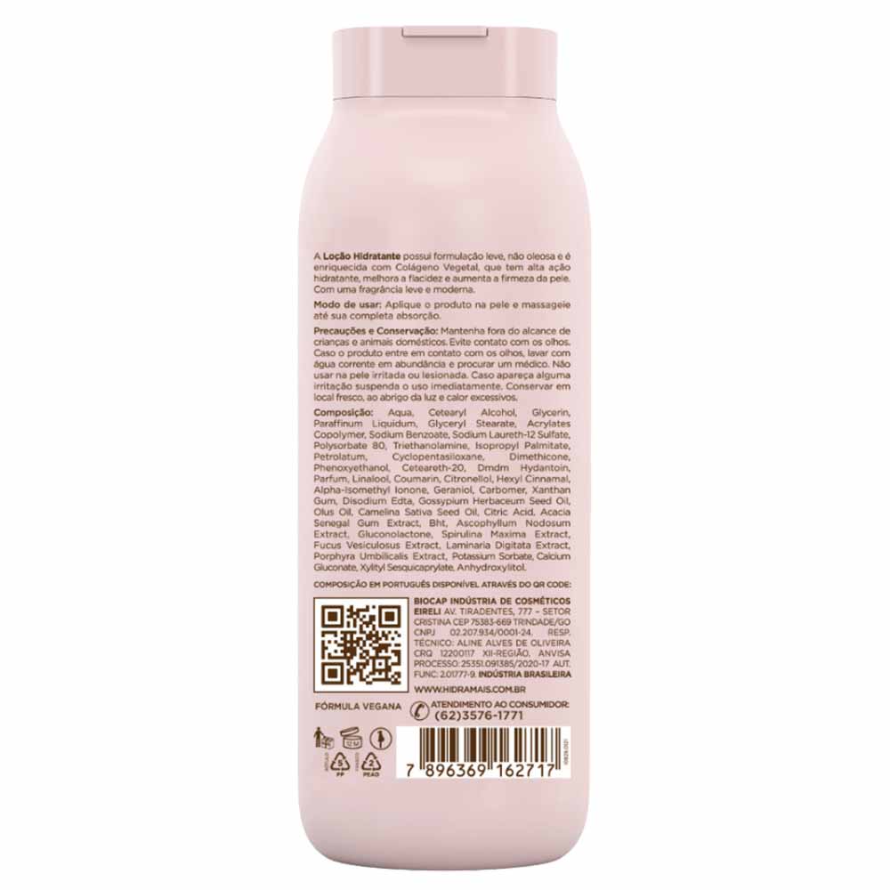 Hidratante Corporal Hidramais Algodão e Omega 500ml