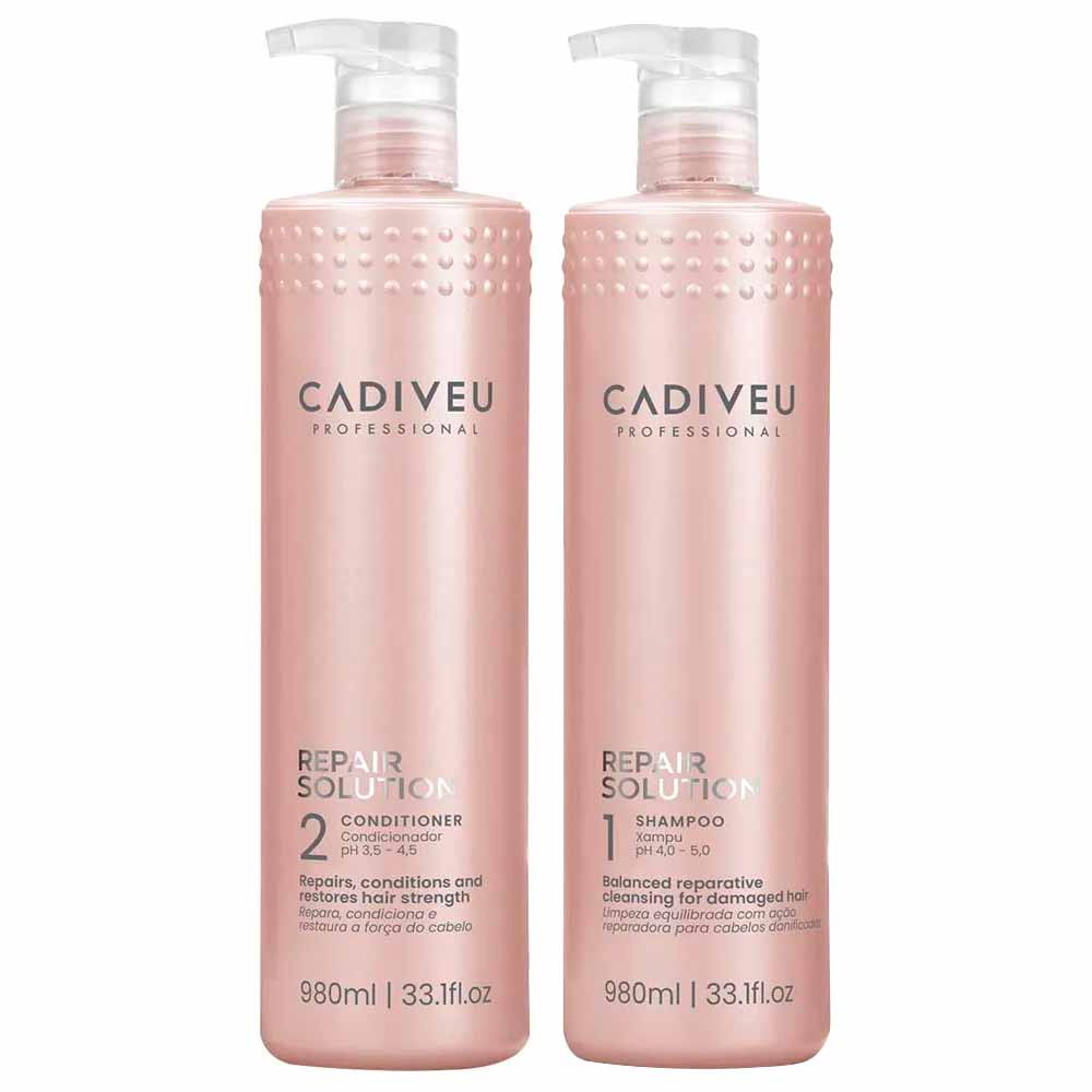 Cadiveu Professional Repair Solution Kit Shampoo + Condicionador
