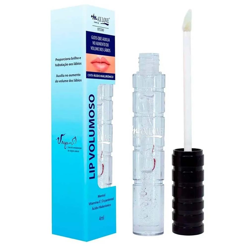 Gloss Labial Max Love - Lip Volumoso 01