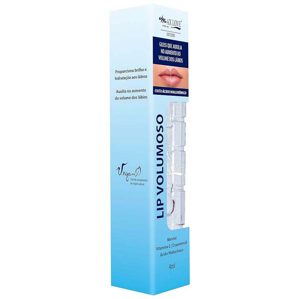Gloss Labial Max Love - Lip Volumoso 01