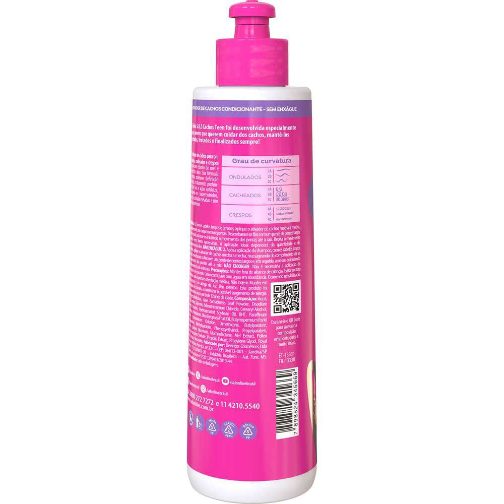 Salon Line SOS Teen Ativador 300ml