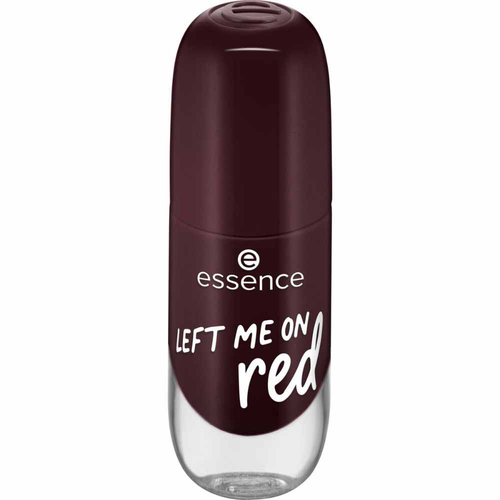 Esmalte com Efeito Gel Essence 72 Left Me On Red