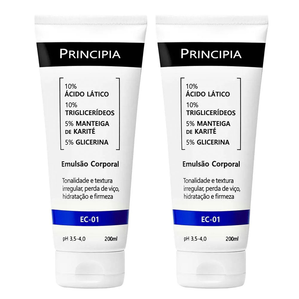 Principia EC-01 Kit Emulsão Corporal com 2 Unidades Kit