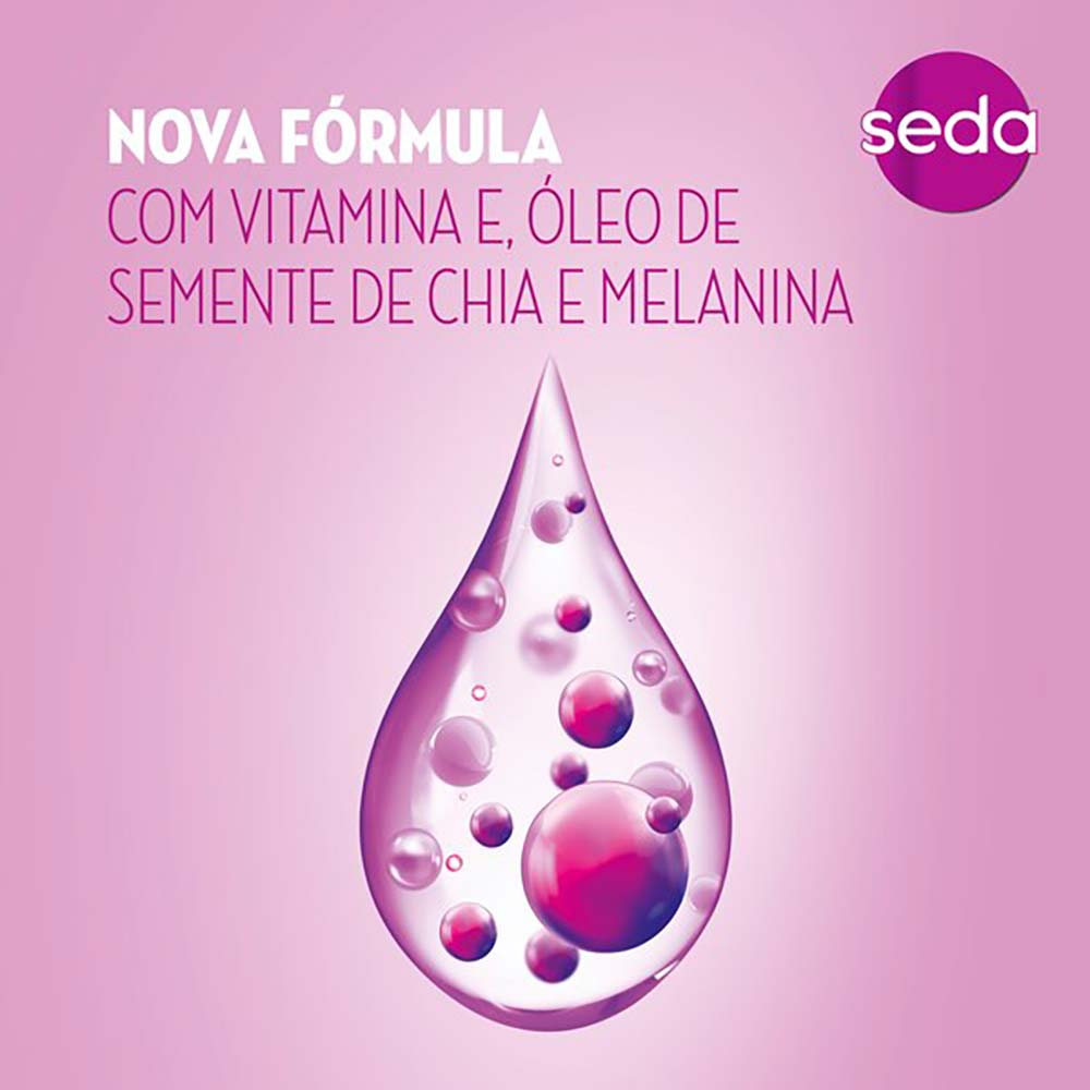 Seda Pretos Luminosos Condicionador Infusão Ativa 325ml