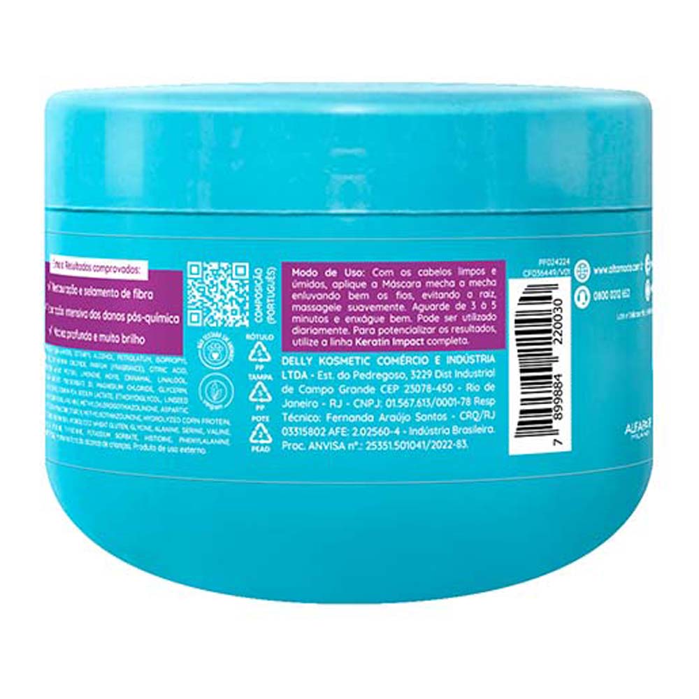 Alta Moda Keratin Impact Máscara 300g